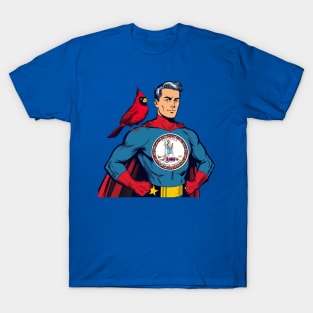 Richmond Virginia 1960s Comic Book Superhero RVA T-Shirt